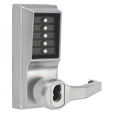 Push Button Lock, Entry, Key Override MPN:LR1021R-26D-41