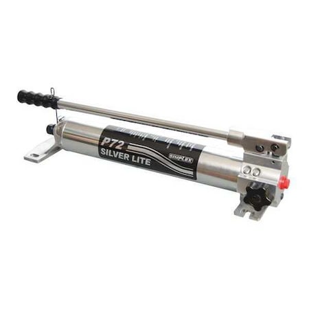 P71, Aluminum Hydraulic Hand Pump, 0.14 in3 Oil Flow per Stroke at 10, 000 psi, 70 in3 Usable Oil MPN:P71