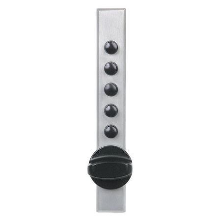 Mechanical Lock, Satin Chrome, 5 Button MPN:9622C2226D41