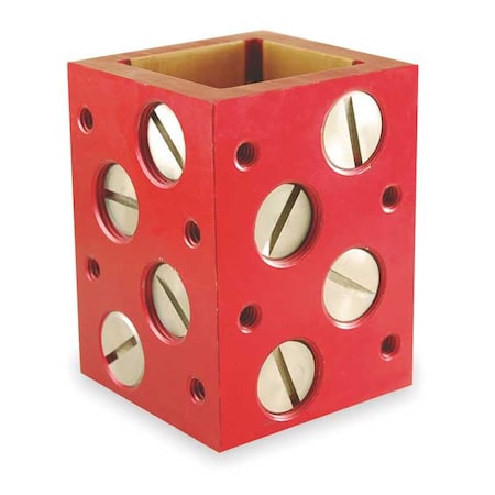 Square Bearing, 4 Sided, 4 In L, For PST16 MPN:SB24-4E