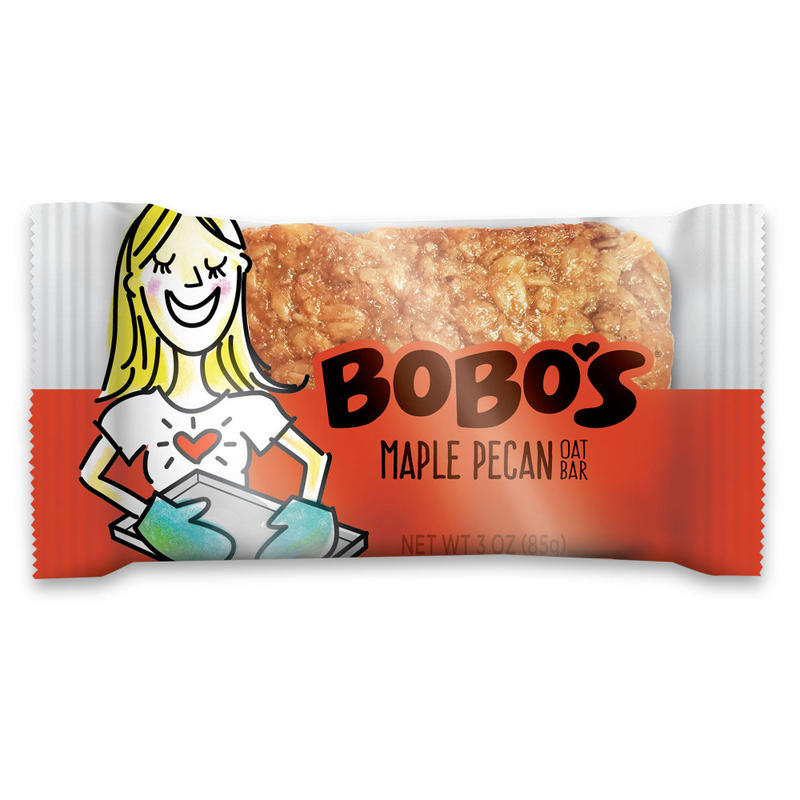 BoBos Oat Bars Maple Pecan, 3.5 Oz, Box of 48 Bars MPN:112-D-CS