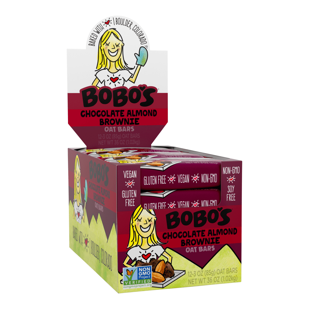 BOBOs Chocolate Brownie Oat Bars - 12-3 oz MPN:BB-099-D-IN