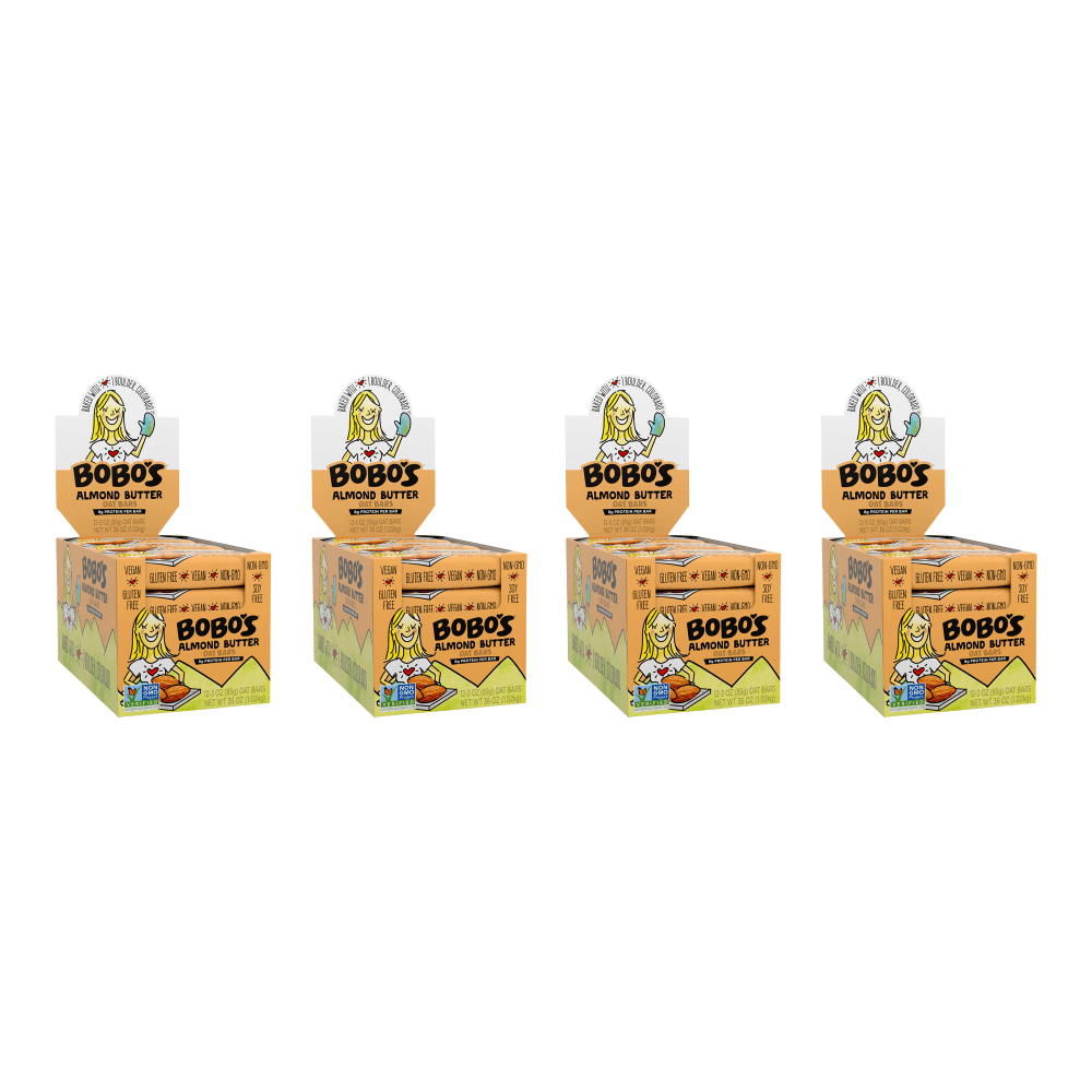 BOBOs Almond Butter Oat Bars - 48-3 oz MPN:BB-110-D-CS