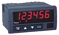6 Digit Red LED Display Counter MPN:S662-1-1-2-1-0