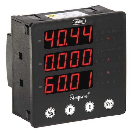 Digital Panel Meter, RS-485 Interface MPN:A201