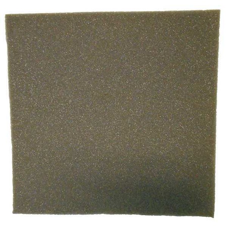 Acoustic Foam, 0.95 NRC, Polyurethane Foam, 4 1/2 ft W, 50 ft L, 1 in Thick, Gray MPN:15016954-50