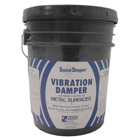 Sound-Dampening Coating, Water Based Elastic, 12 in W, 1 1/8 ft L, Beige MPN:23000105