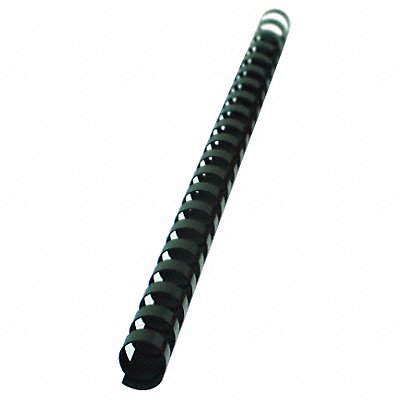Binding Spines Comb 3/8in Black PK100 MPN:378317