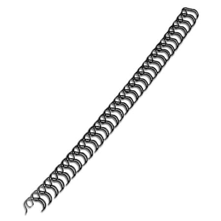 Binding Spines, Wire, 3/8in, Black, PK100 MPN:9003831B