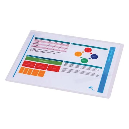 Heat Laminating Pouches, 9x11-1/2in, PK50 MPN:734730