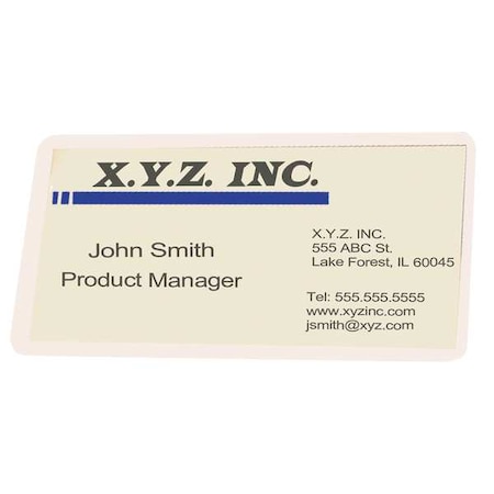 Laminating Pouches, 2-1/4x3-3/4in, PK100 MPN:BUS-05