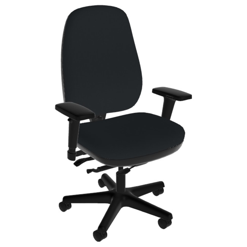 Sitmatic Beta2 Standard Scale Ergonomic Fabric High-Back Chair, Black MPN:BET33SE7L/21201