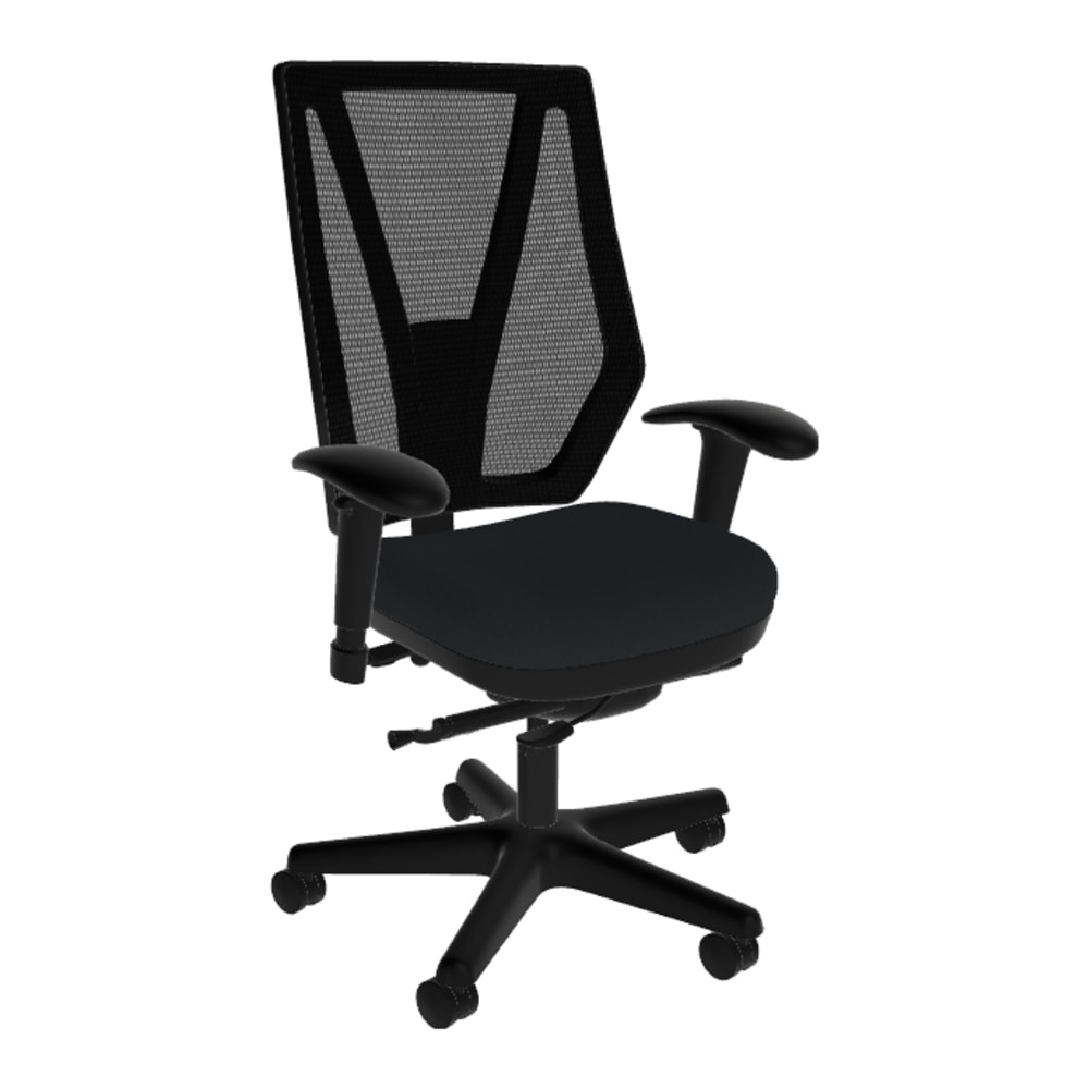 Sitmatic GoodFit Mesh High-Back Chair, Lower Seat Height, Black MPN:GM32SNPCNC7K/21201