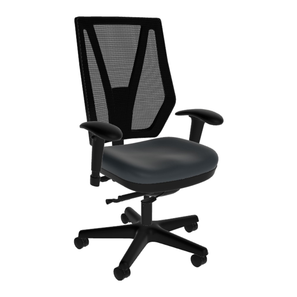 Sitmatic GoodFit Ergonomic Mesh High-Back Office Chair, Navy/Black MPN:GM33SNPC7K/21502