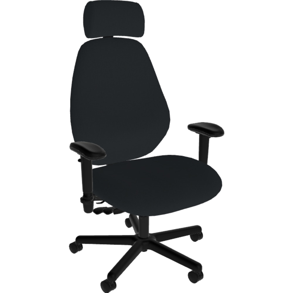 Sitmatic GoodFit Extra Large Scale Ergonomic Fabric High Wide Back Manager Chair, Black MPN:SM7014094
