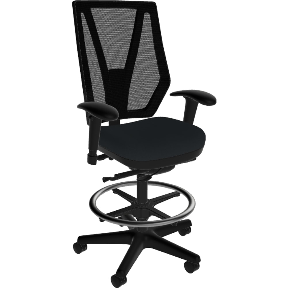 Sitmatic GoodFit Mesh Small-Scale High-Back Stool, Black MPN:GM32SNPCMK7K/21201