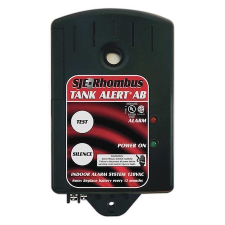 WaterAlarm, Audio, Visual, 120VAC, 6ft MPN:1051131