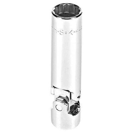 SparkPlugSocket, 3/8in, Chrome, Std, 14mm MPN:4427