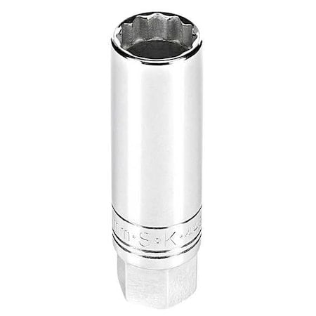 SparkPlugSocket, 3/8in, Chrome, Std, 14mm MPN:4428