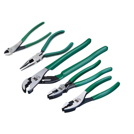 Pliers Set, 5 Piece General Purpose Plie MPN:17834