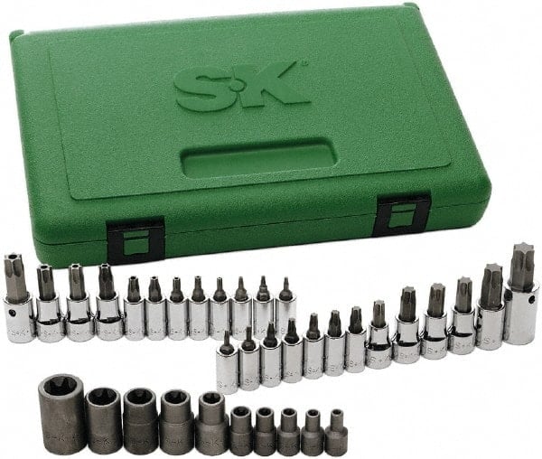 Hex Bit Socket Set: 1/4, 3/8 & 1/2