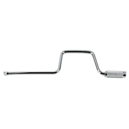 Skt Drvr, Steel, Chrome, DrvSz 1/2 in MPN:40181