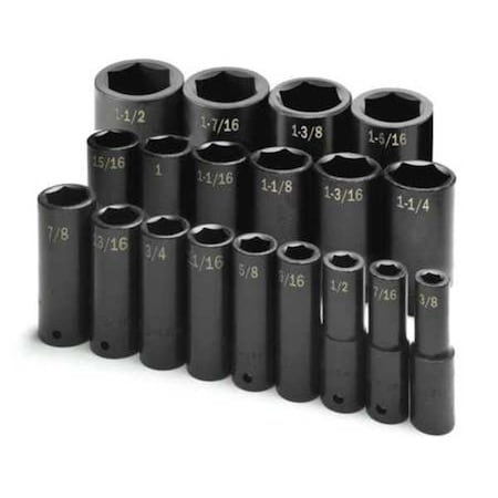 Impact Socket Set, 1/2
