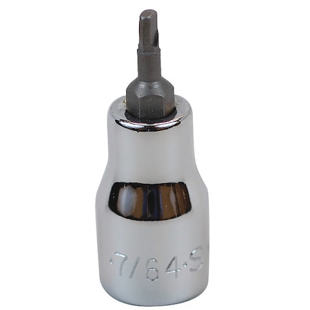3/8 in Drive Hex Socket Bit SAE 7/64 in Tip, 3 in L MPN:41204