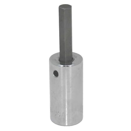 3/8 in Drive Hex Socket Bit Metric 2.5 mm Tip, 3 in L MPN:41401