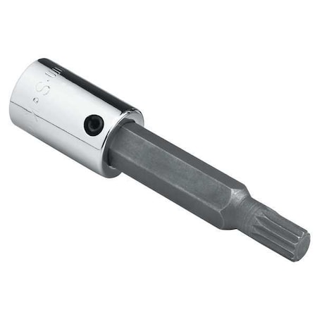 1/2 in Drive Triple Square Socket Metric 10 mm Tip, 5 1/4 in L MPN:41420