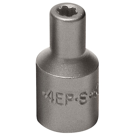 Socket, 1/4 in Drive, 6-Point Shape, 42704 MPN:42704