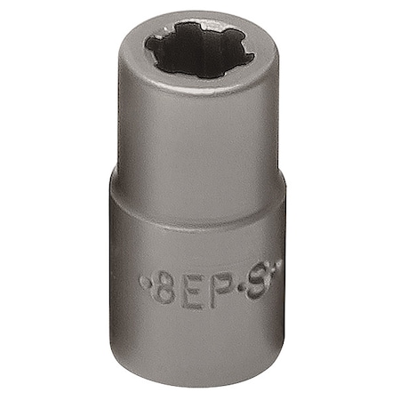 Socket, 1/4 in Drive, 6-Point Shape, 42708 MPN:42708