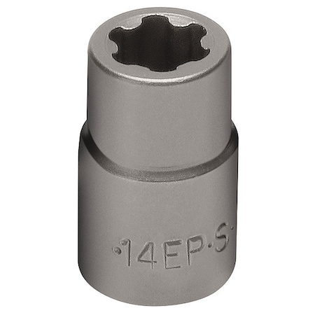 Socket, 3/8 in Drive, 6-Point Shape, 42714 MPN:42714