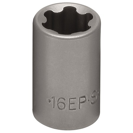 Socket, 3/8 in Drive, 6-Point Shape, 42716 MPN:42716