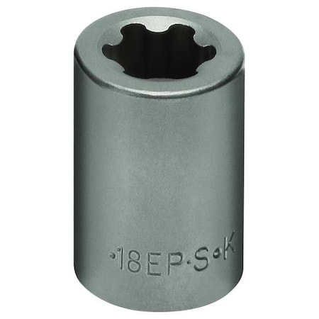 Socket, 1/2 in Drive, 6-Point Shape, 42718 MPN:42718
