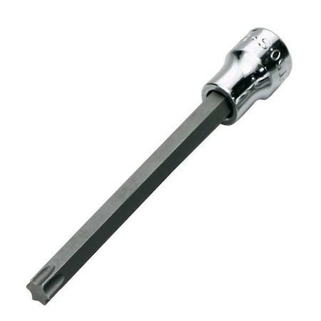 1/4 in Drive Torx® Socket SAE T27 Tip, 5 in L MPN:42977