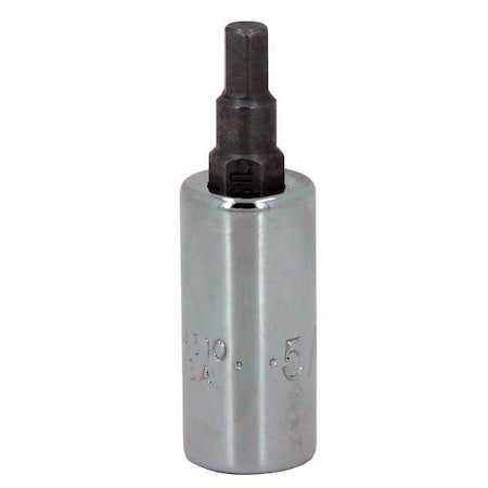 1/4 in Drive Hex Socket Bit SAE 3/16 in Tip, 3 in L MPN:44312