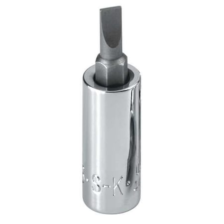 1/4 in Drive Slotted Socket Bit SAE 3/16 in Tip, 1 3/4 in L MPN:44470