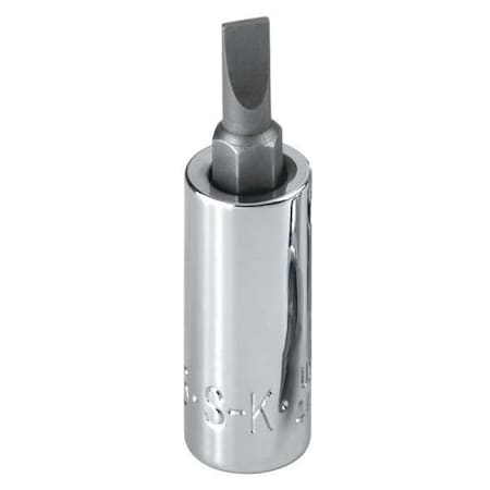 3/8 in Drive Slotted Socket Bit SAE No. 4 Tip, 2 45/64 in L MPN:45471