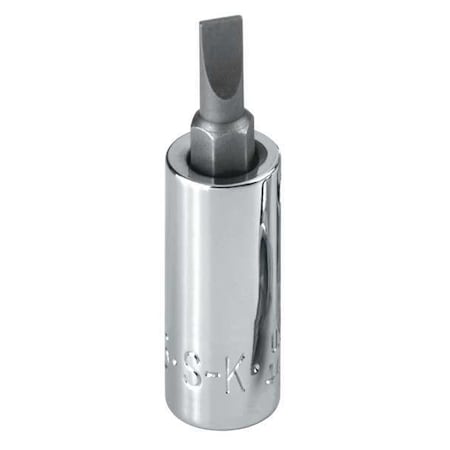 3/8 in Drive Slotted Socket Bit SAE No. 5 Tip, 2 45/64 in L MPN:45472