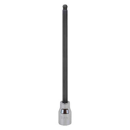 3/8 in Drive Ball Hex Socket Metric 6 mm Tip, 7 in L MPN:45966