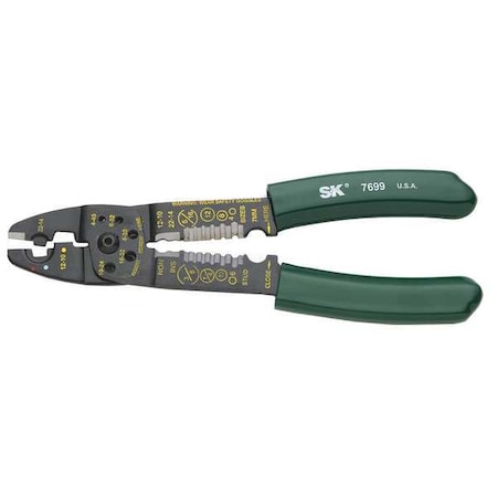 8 1/2 in Crimper w/Die 22 to 10 AWG MPN:7699