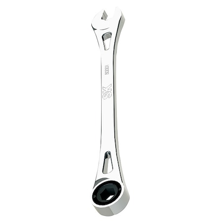 Combo Wrench, Steel, Metric, 0 deg. MPN:80001