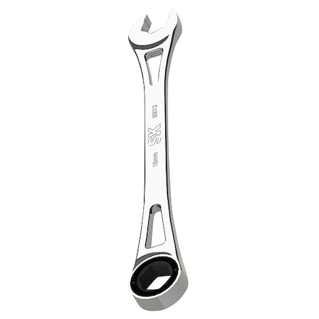 Ratcheting Wrench, Head Size 18mm MPN:80012