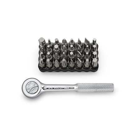 Drive Bit Ratchet, 1/4 in MPN:800701