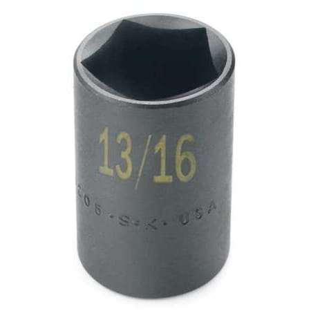 3/4 in Drive Impact Socket Standard Socket, black oxide, 3/4