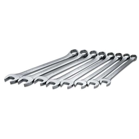 Combo Wrench St, Steel, Chrome, Stnrd, Ofst MPN:86048