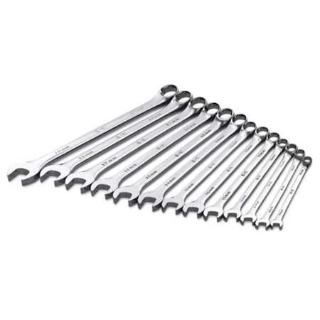Combo Wrench Set, Long, Polish, 7-19mm, 13Pc MPN:86127