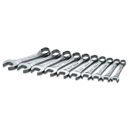 Combo Wrench St, Steel, Chrome, Stnrd, Ofst MPN:86240