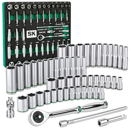 Drive SAE/Metric Chrome 1/4